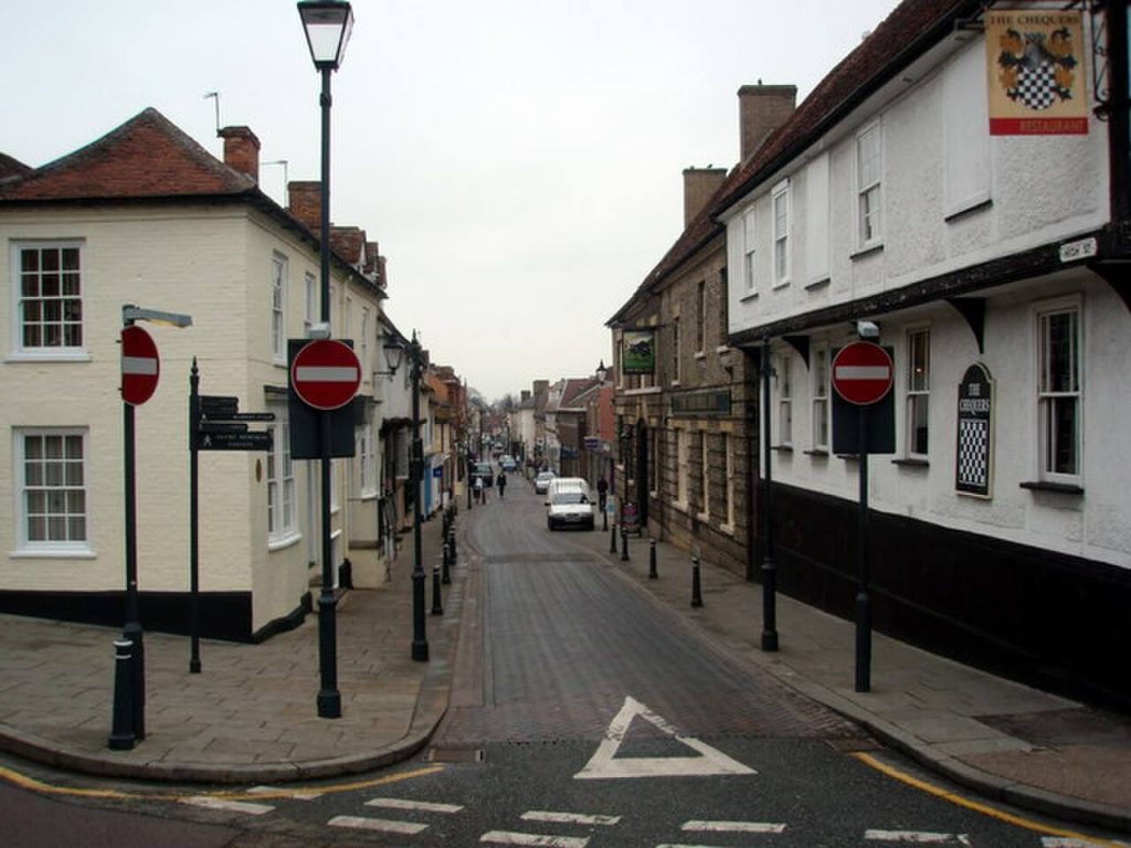 Royston, Hertfordshire's Residential Area