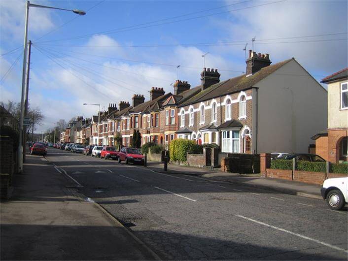 Dunstable, Bedfordshire's Residential Area