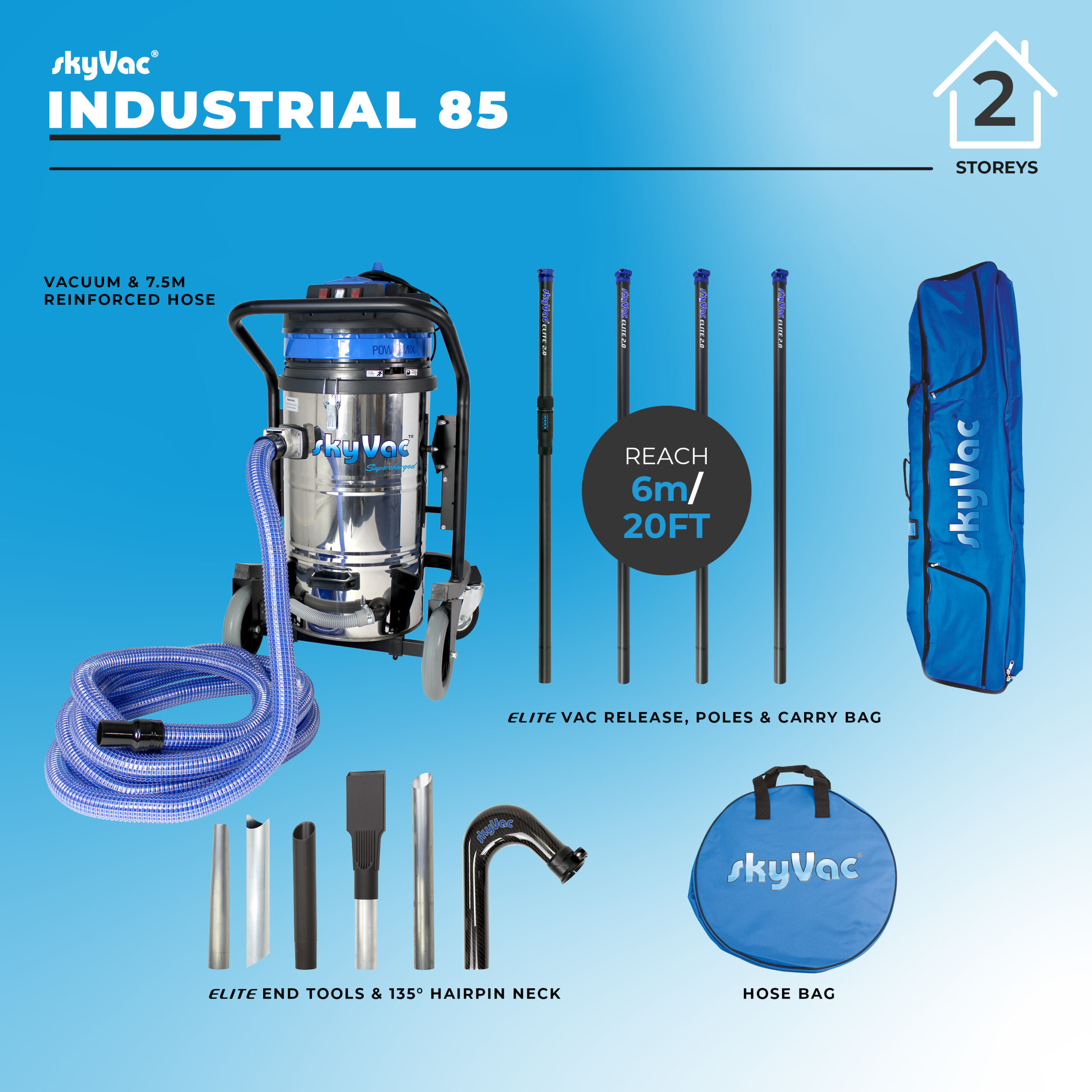 SkyVac® Industrial 85 Package